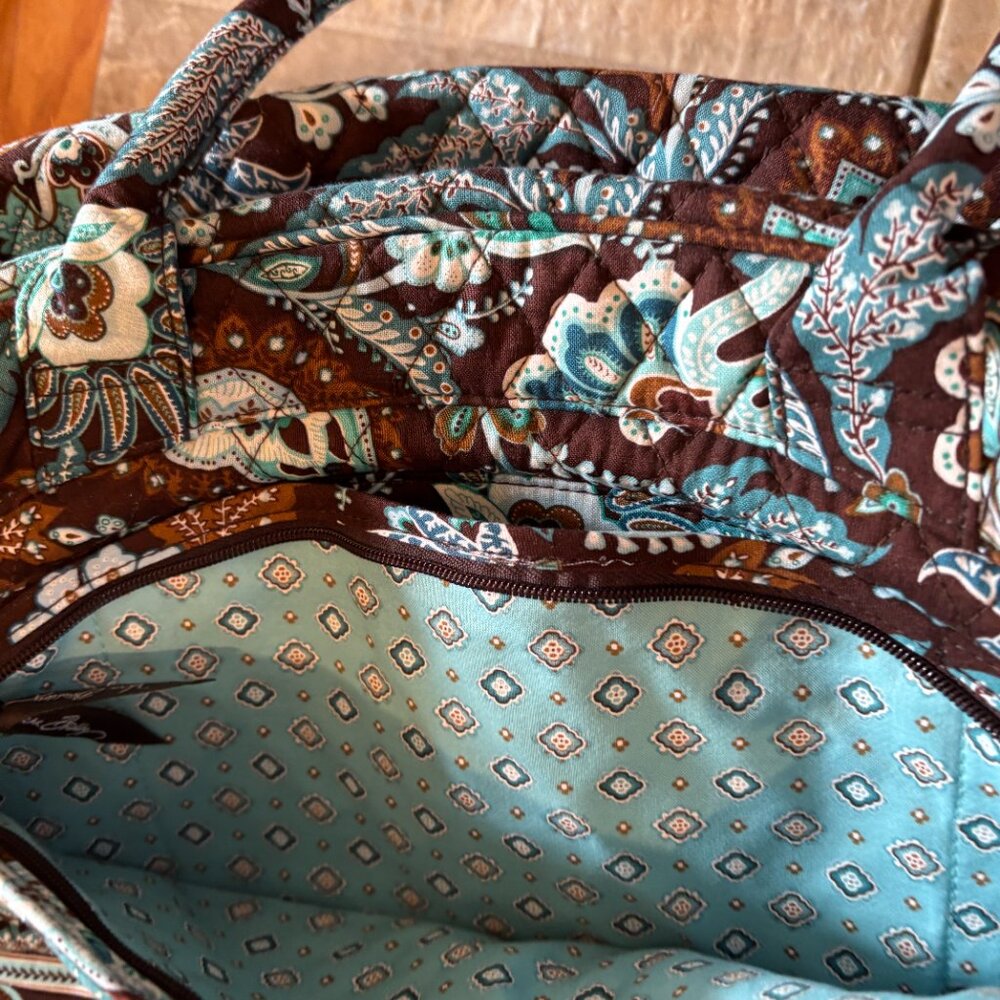Retired Vera Bradley Laptop Bag Paisley - Picture 9 of 14